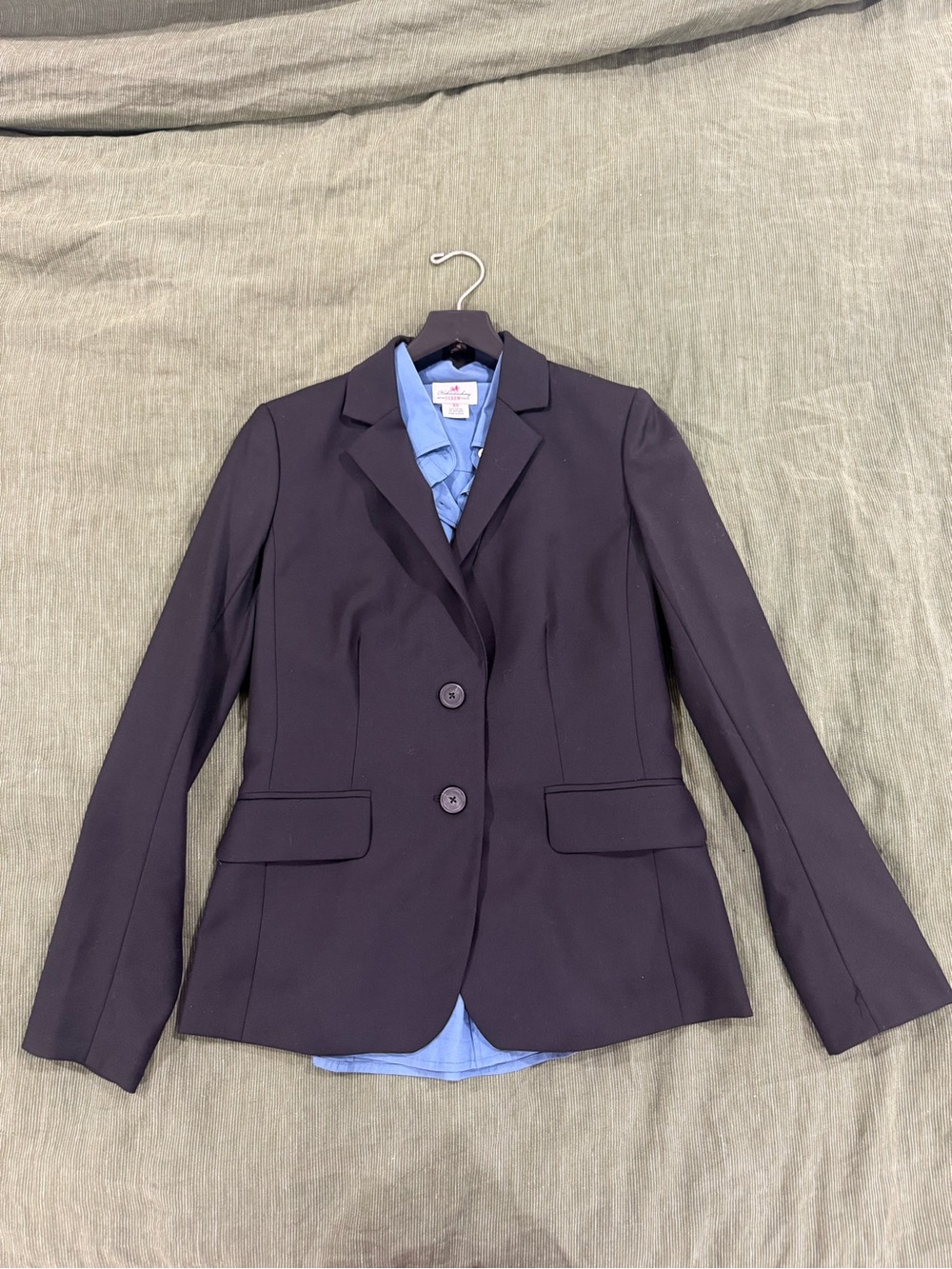 J. Crew Womens Navy Suit (Blazer & Skirt)